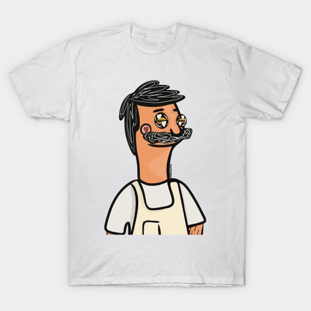 Bobs burgers #53 T-Shirt by SugarSaltSpice